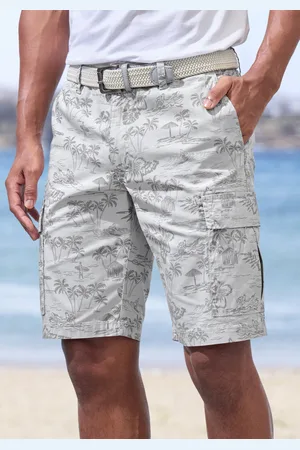 john devin Cargoshorts, aus elastischer Baumwolle,modisch bedruckt