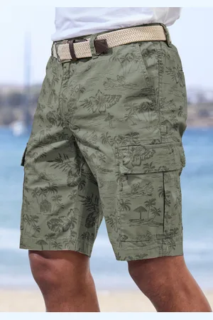 john devin Cargoshorts, aus elastischer Baumwolle,modisch bedruckt