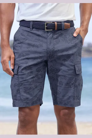 john devin Cargoshorts, aus elastischer Baumwolle,modisch bedruckt