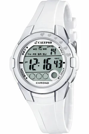 Calypso Chronograph »Digital Crush«, Armbanduhr, Quarzuhr, Damenuhr, digital, Datum, Stoppfunktion
