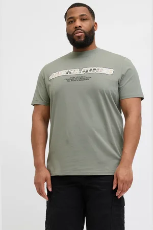 JACK & JONES Print-Shirt »JCOLIDO AOP FRONT PRINT TEE SS CRE PLS«, mit Logo Print