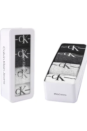 Calvin Klein Socken, (4 Paar), mit Logostickerei, Geschenkbox, zum Verschenken