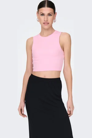 ONLY Tanktop »ONLVILMA S/L CROPPED TANK TOP JRS NOOS«