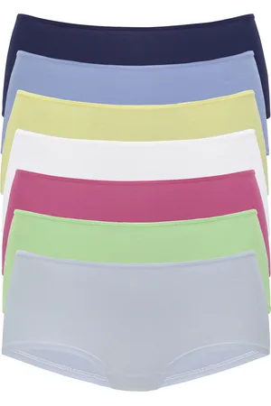 vivance collection Panty, (7er-Pack), in frischen und gedeckten Farben