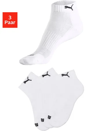 PUMA Kurzsocken, (3 Paar), mit Frotteesole