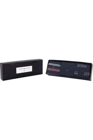 Tommy Hilfiger Socken, (3 Paar), mit auffälliger Musterung, Geschenkbox