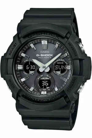 Casio Funkchronograph, Quarzuhr,Armbanduhr,Herrenuhr,Weltzeit, bis 20bar wasserd.Resinarmband