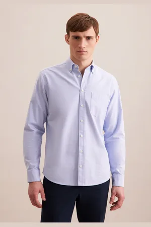 Seidensticker Businesshemd, Regular Button-Down-Kragen Uni