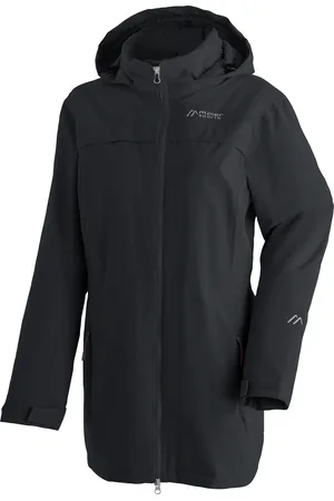 Maier Sports Outdoorjacke »Liselotte«, Damen Mantel, atmungsaktiv wasserdicht, wattierte Jacke mit Kapuze