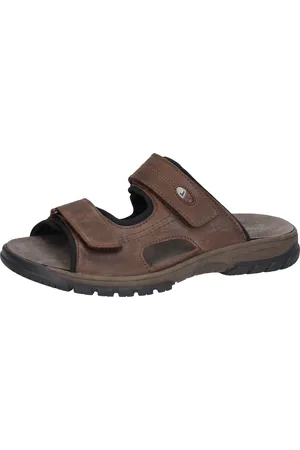 Waldläufer Pantolette »Harald«, Sommerschuh, Schlappen, Klettschuh, in Weite H (= sehr weit)