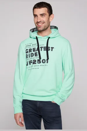 Camp David Kapuzensweatshirt, mit kontrastreichem Print