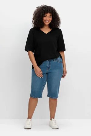Sheego Jeansbermudas »Schmale Jeans-Bermuda im Curvy-Schnitt VERENA«