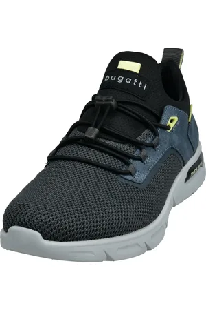 Bugatti Slip-On Sneaker, Freizeitschuh, Halbschuh, Schlupfschuh mit elastischer Schnürung