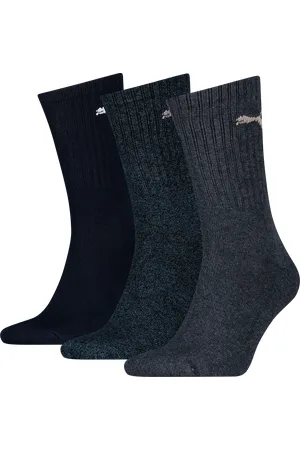 PUMA Socken » UNISEX CREW SOCK 3P«, (3 Paar), mit farblichem Logo