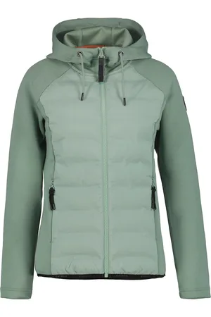 Icepeak Strickfleecejacke »ASHBURN«, (1 St.), mit Kapuze