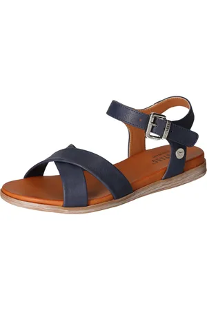 Mustang Sandale, Sommerschuh, Sandalette, Riemchensandale, mit breiten Riemen