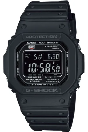 Casio Funkchronograph, Solaruhr, Armbanduhr, Herrenuhr,digital,bis 20bar wasserd.Resinarmband