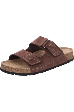 Rohde Pantolette »SOAVE«, Sommerschuh, Strandschuh, Schlappen, Hausschuh mit Klettriemchen