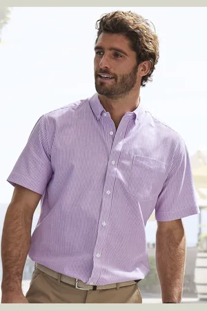 H.I.S Kurzarmhemd »Regular fit«, Oxfordhemd kurzarm mit Button-down-Kragen aus reiner Baumwolle
