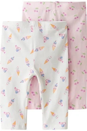 NAME IT Caprileggings »NMFVIVIAN 2P AOP CAPRI LEGGING«, (Packung, 2 tlg.)