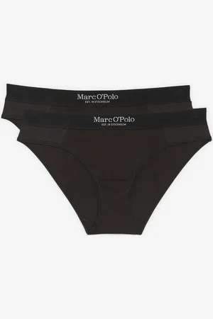 Marc O’ Polo Slip »Iconic Rib woven«, (Packung, 2 St.), mit feingeripptem, elastischem Bund