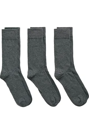 GANT Basicsocken »SOFT COTTON SOCKS 3-PACK«, (Packung, 3 Paar, 3), mit Logodruck am Knöchel