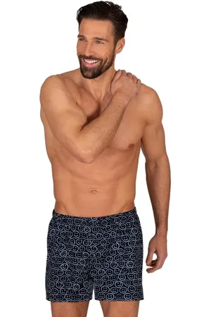 Trigema Boxershorts » Boxer-Shorts mit freundlichem Smiley-Muster«, (1 St.)
