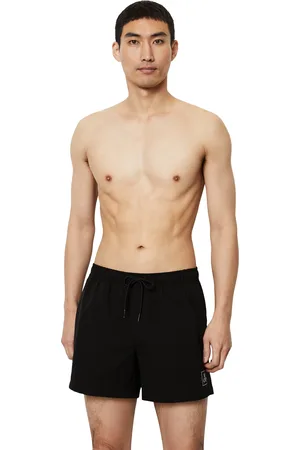 Marc O’ Polo Badeshorts »Essentials«, mit dezentem Logoprint