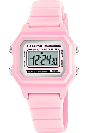 Calypso Chronograph »Digital Crush«, Armbanduhr, Quarzuhr, Damenuhr, digital, Stoppfunktion