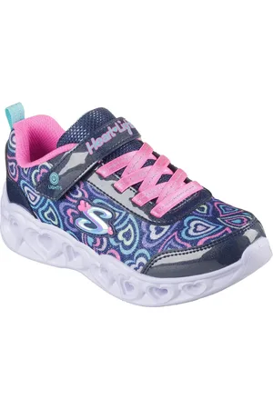 Skechers Sneaker »HEART LIGHTS«, Blinkschuh mit Herz-Laufsohle, Größenschablone zum Download
