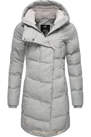 Ragwear Wintermantel »Wintermantel Pavla«, stylischer Winterparka mit Teddyfutter und Kapuze