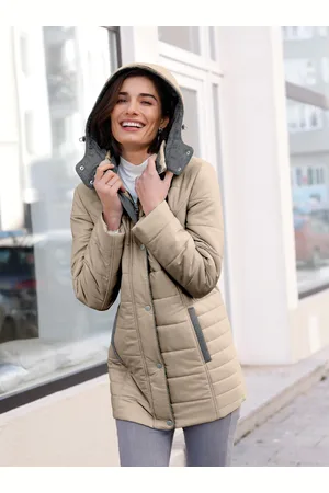 Classic Basics Steppjacke, mit Kapuze
