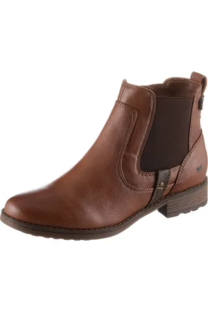 Mustang Chelseaboots, Schlupfstiefel, Stiefelette, Business Schuh in aktueller Used-Optik