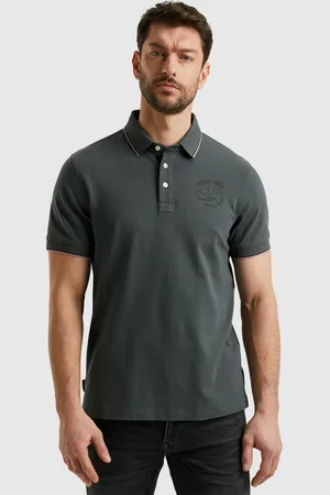 PME Legend™ Poloshirt »Short sleeve polo stretch pique package«, mit Schriftzug