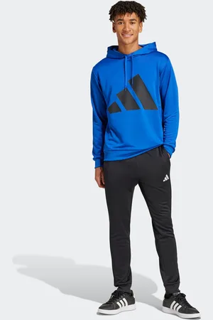 adidas Trainingsanzug »M BL FT HD TS«, (2 tlg.), aus weichem French-Terry-Material, Hoodie
