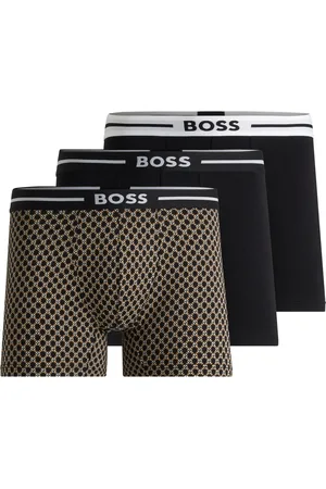 HUGO BOSS Boxer »BoxerBr 3P Bol«, (Packung, 3 St.), mit Schriftzug