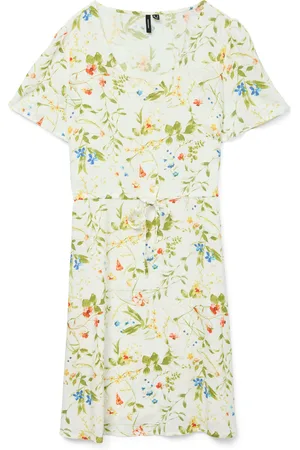 VERO MODA Minikleid »VMEASY JOY SS SHORT DRESS WVN GA«