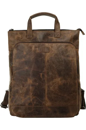 Bagan Cityrucksack, echt Leder