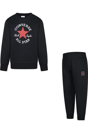 Converse Jogginganzug »CNVB DISSECTED CTP FLC CREW SE«, (2 tlg.), für Kinder