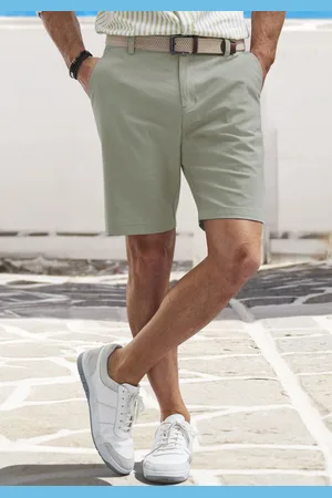john devin Chinoshorts »regular-fit«, Oxford Shorts aus elastischer Baumwolle