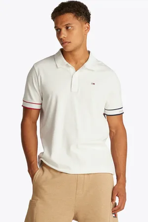Tommy Hilfiger Poloshirt »TJM SLIM FLAG CUFF POLO EXT«, Große Größen