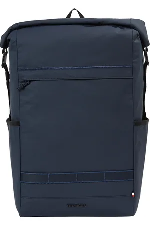 Tommy Hilfiger Freizeitrucksack »TH COLOUR ROLLTOP BACKPACK«, Men Reiserucksack, Travelbag mit praktischen Seitentaschen