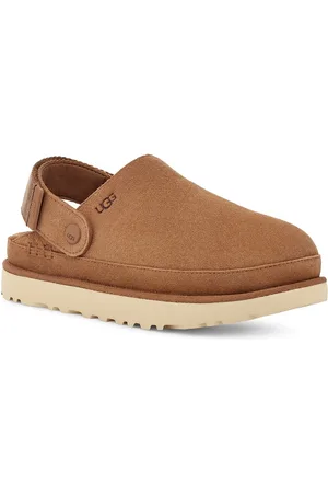 UGG Clog »W GOLDENSTAR CLOG«, Homeslippers, Plateauschuh, Mule mit schwenkbarem Fersenriemen