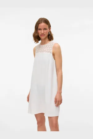 VERO MODA Minikleid »VMALVA CROCHET SHORT DRESS WVN GA«