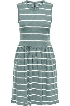ONLY Minikleid »ONLSUMMER S/L O-NECK DRESS JRS«