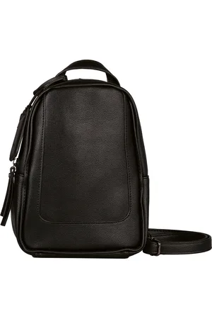 TOM TAILOR Cityrucksack »Adela«, aus Lederimtat in modernen Linienführung und abgesetzter Kantenfarbe