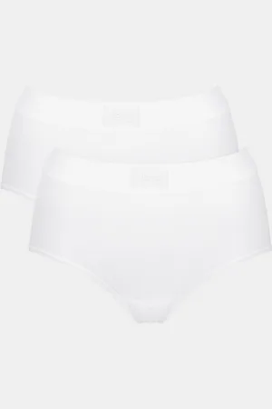 Sloggi Slip »Double Comfort T Maxi 2P«, (2er Pack), extra weich
