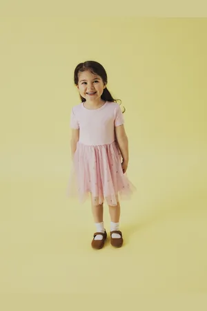 NAME IT Minikleid »NMFHAMINA SS SLIM DRESS PB«