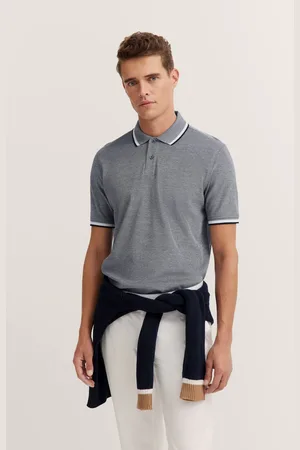 Bugatti Poloshirt, aus Baumwolle