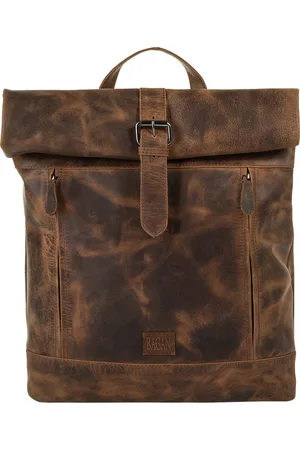 Bagan Cityrucksack, echt Leder